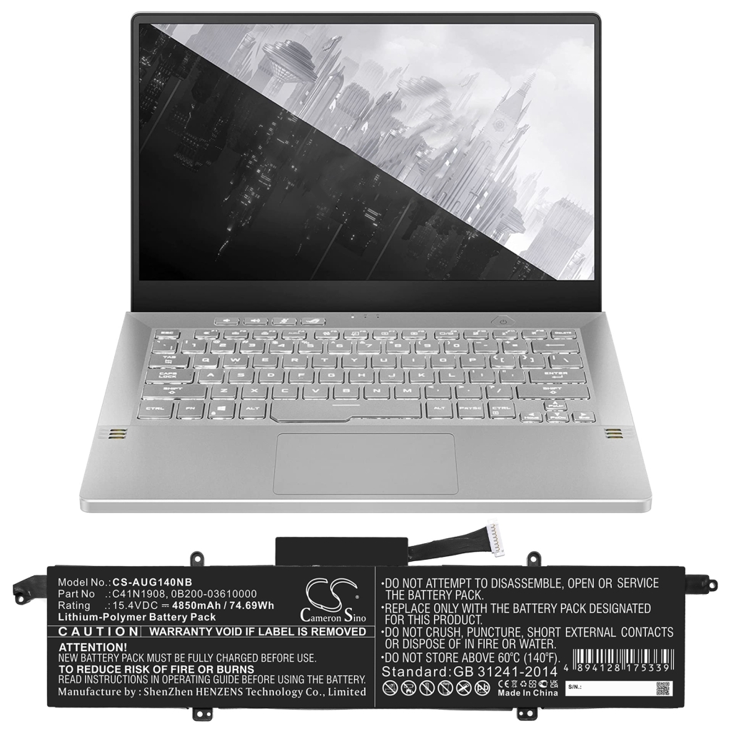 Asus RoG Zephyrus G14 GA401IV-DS91