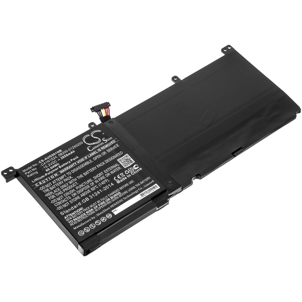 Sostituzione della batteria compatibile per Asus 0B200-01250200,C41N1524