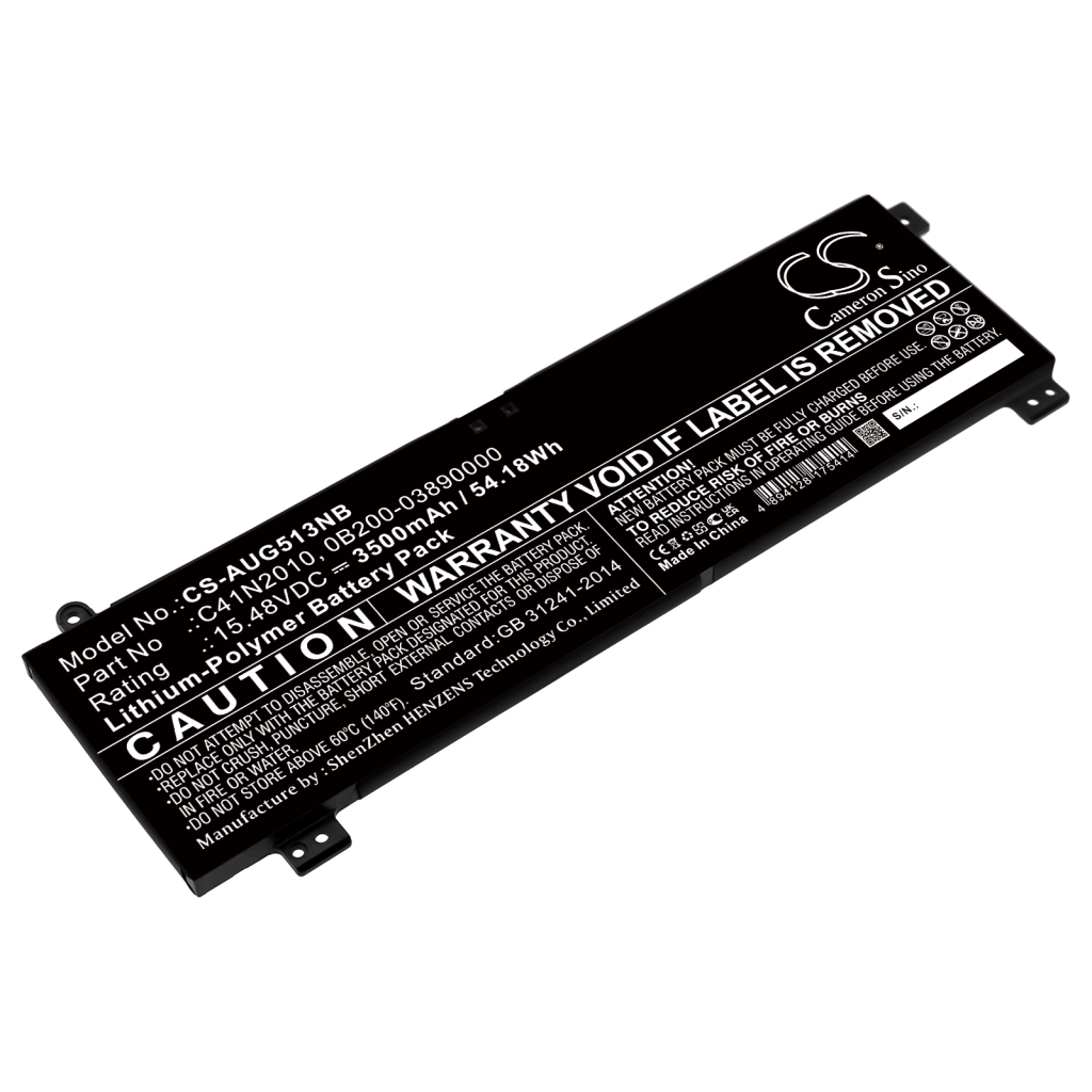 Sostituzione della batteria compatibile per Asus 0B200-03890000,C41N2010