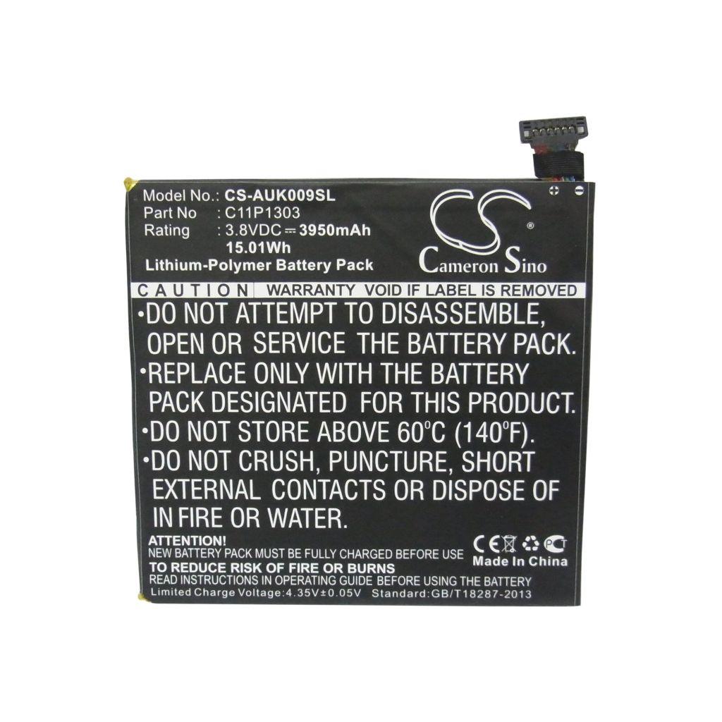 Sostituzione della batteria compatibile per Asus C11P1303,C11PNCH