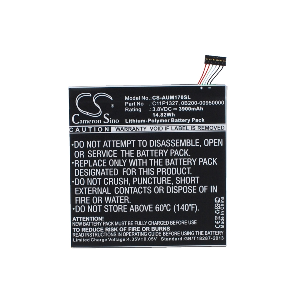 Sostituzione della batteria compatibile per Asus 0B200-00950000,C11P1327