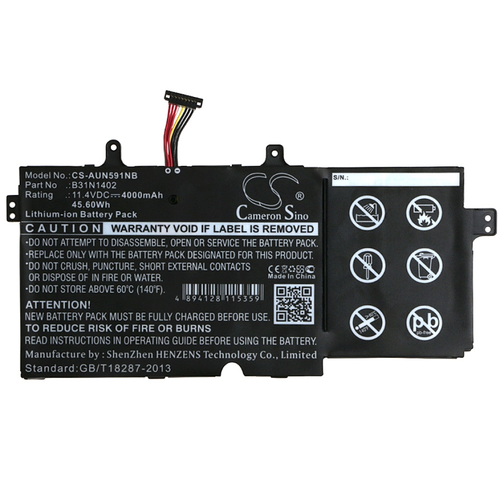 Batterie Sostituisce B31N1402