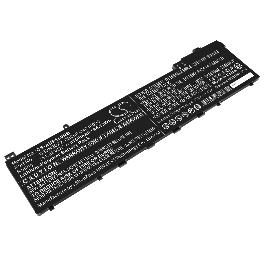 Sostituzione della batteria compatibile per Asus 0B200-04040000,C32N2022