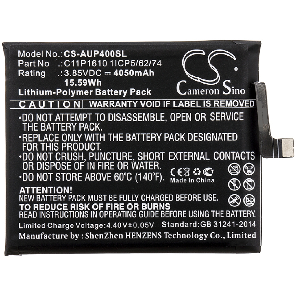 Batterie Sostituisce C11P1610 1ICP5/62/74