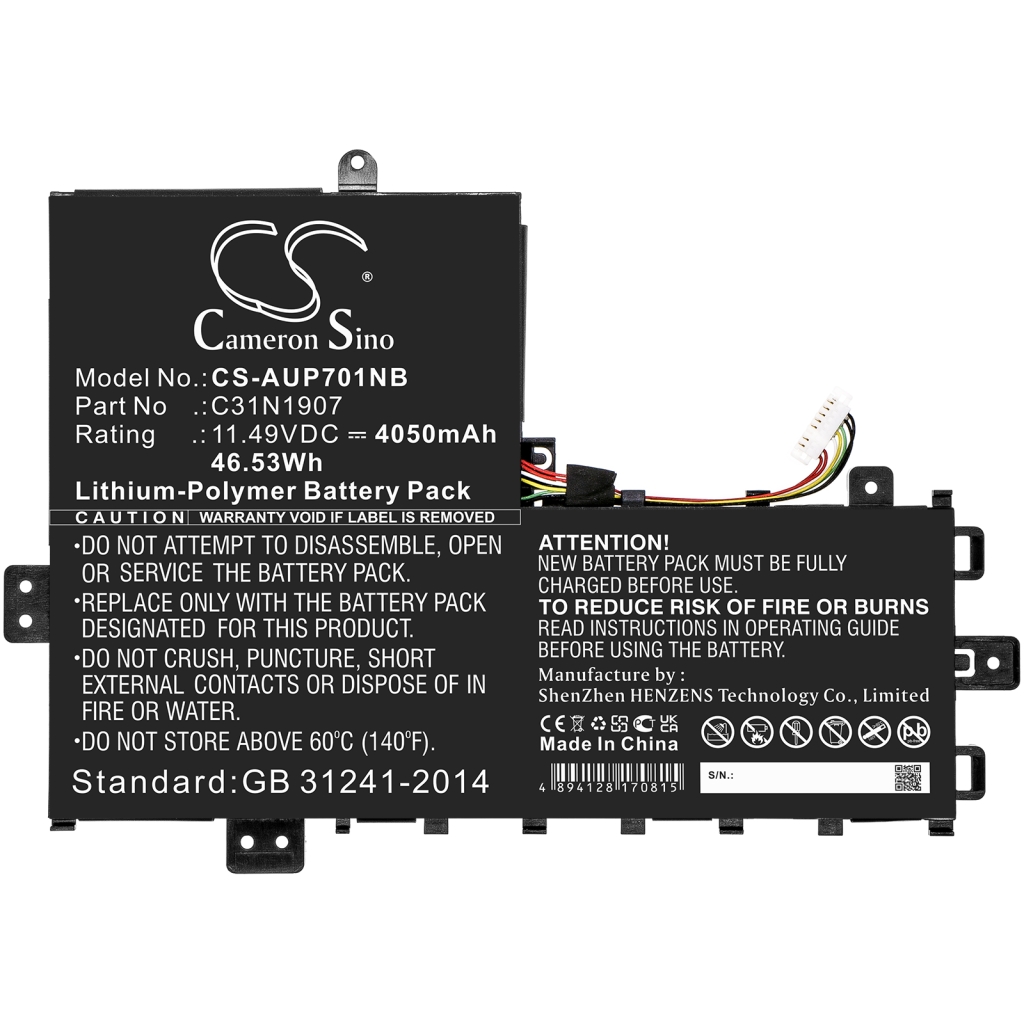 Batterie Sostituisce 0B200-03350600