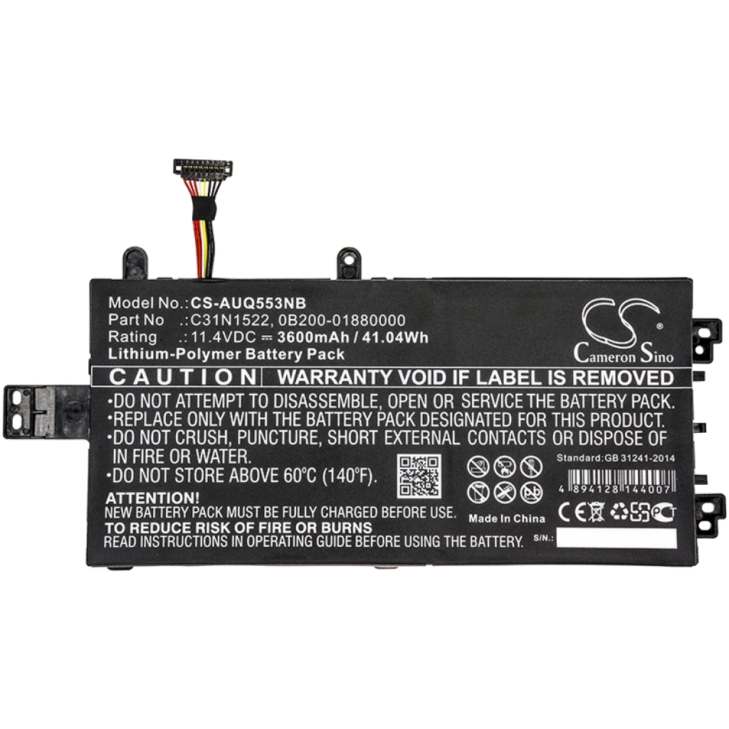 Batterie Sostituisce C31N1522