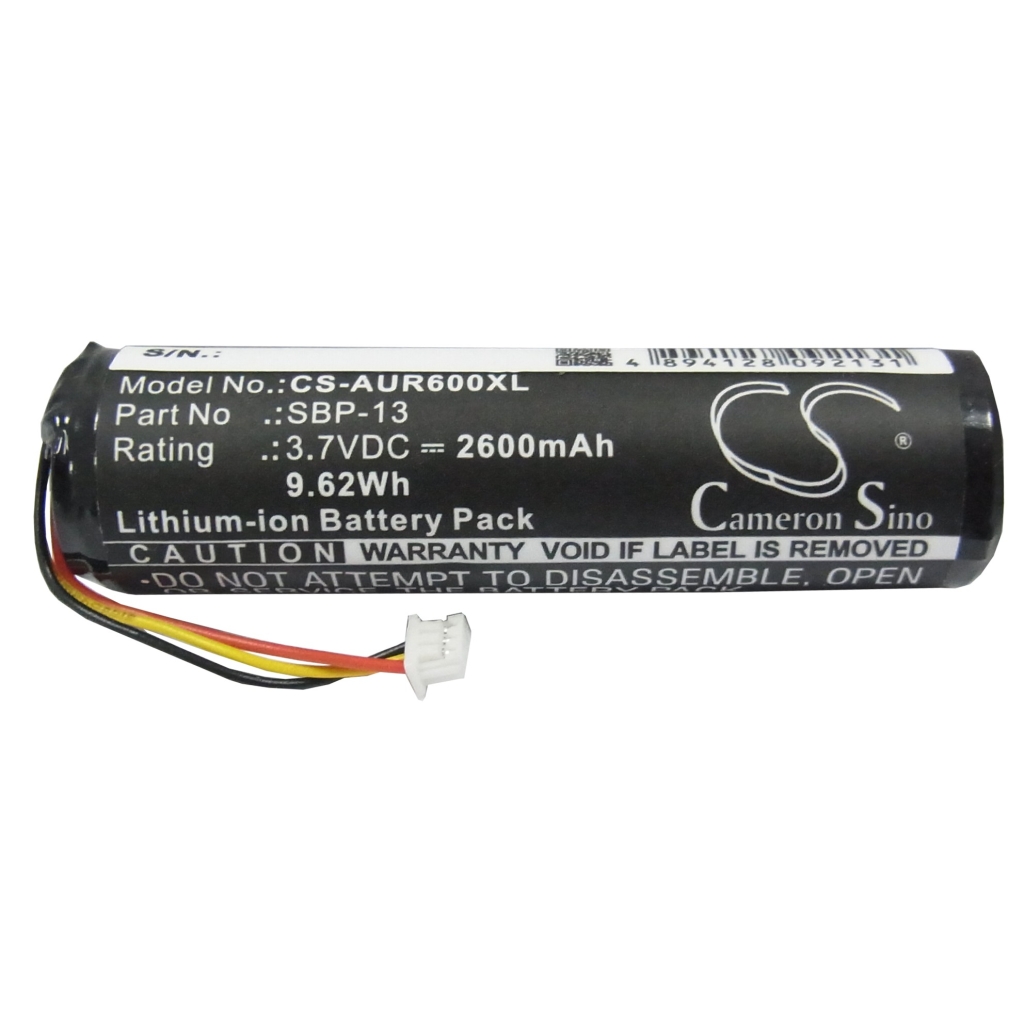 Batteries GPS, Navigator Battery CS-AUR600XL