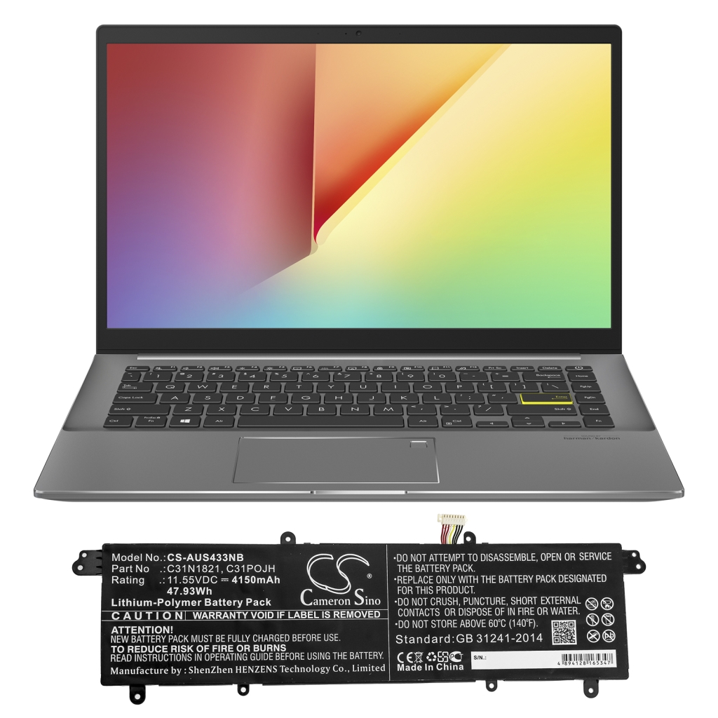 Batteria notebook Asus ZenBook UX392FA-AB001R