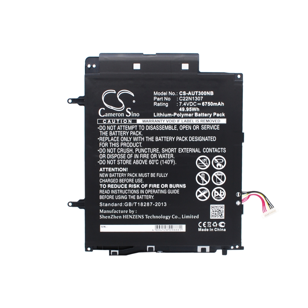 Battery Replaces C22N1307