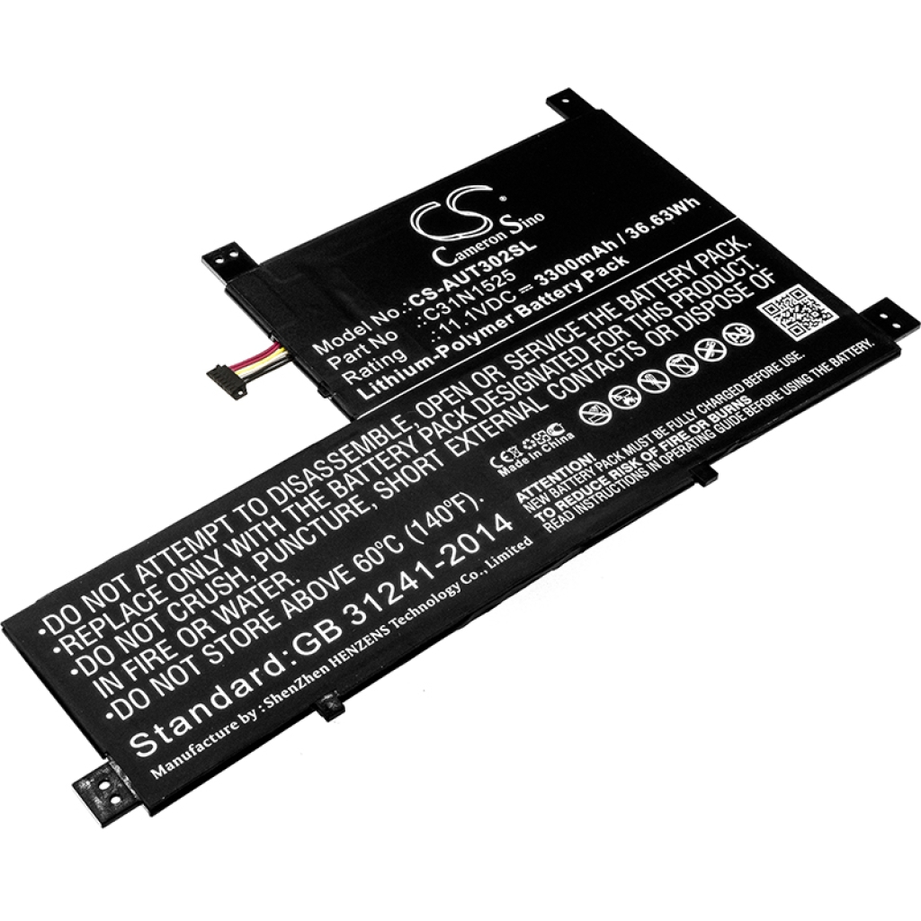 Sostituzione della batteria compatibile per Asus 0B200-01930000,C31N1525