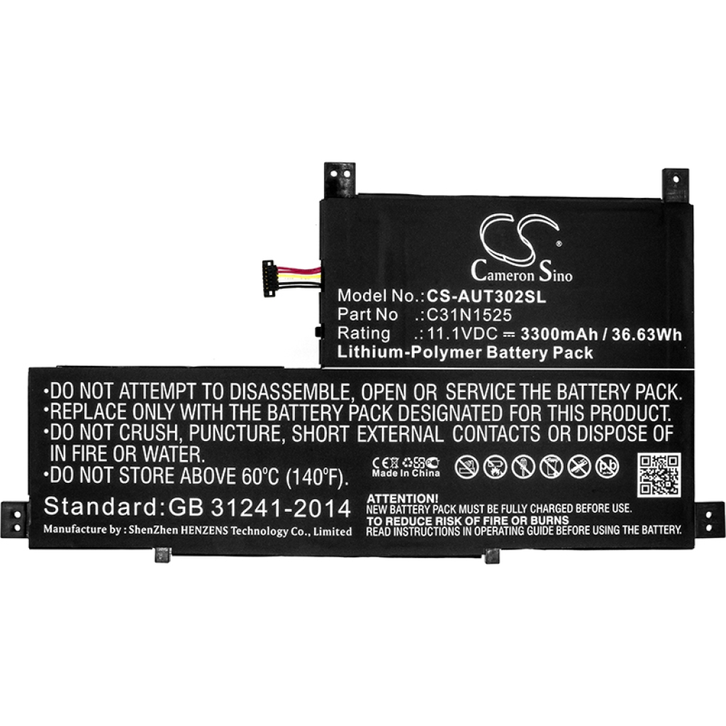 Batterie Sostituisce C31N1525