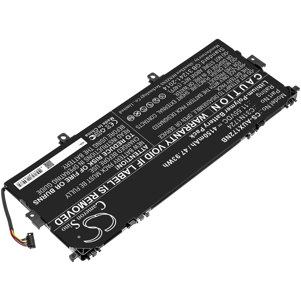 Sostituzione della batteria compatibile per Asus 0B200-02760400,C31N1724