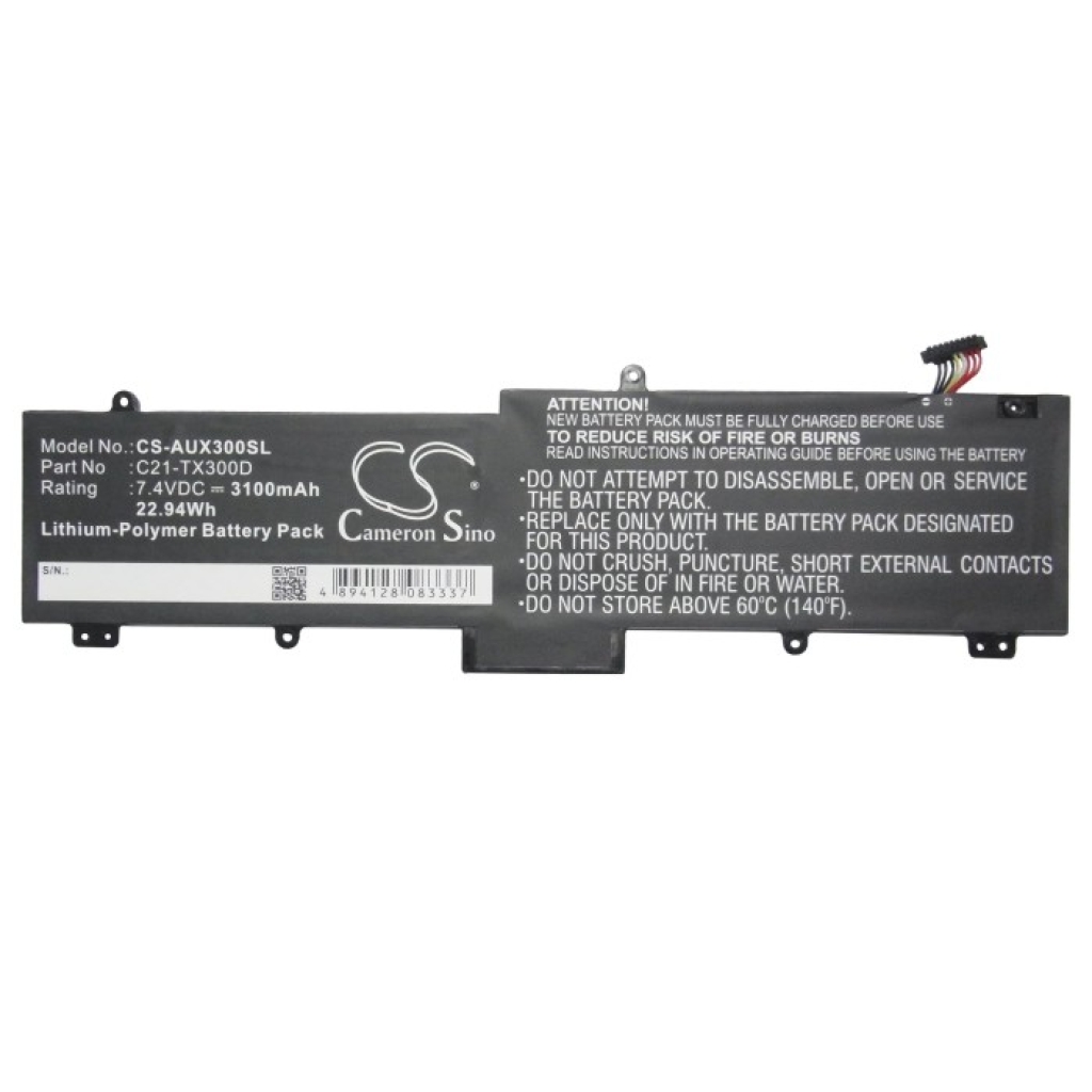 Batterie Sostituisce C21-TX300D