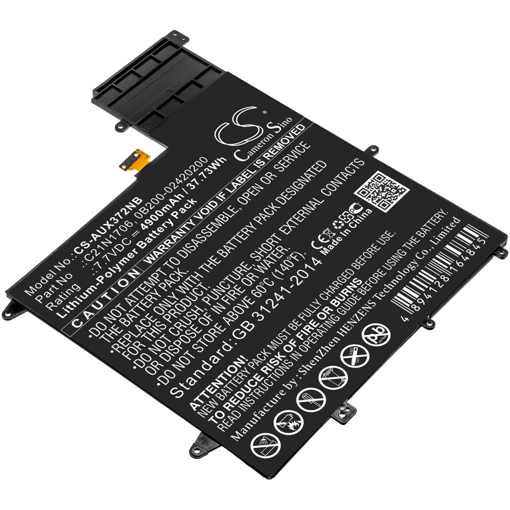 Sostituzione della batteria compatibile per Asus 0B200-02420200,C21N1706