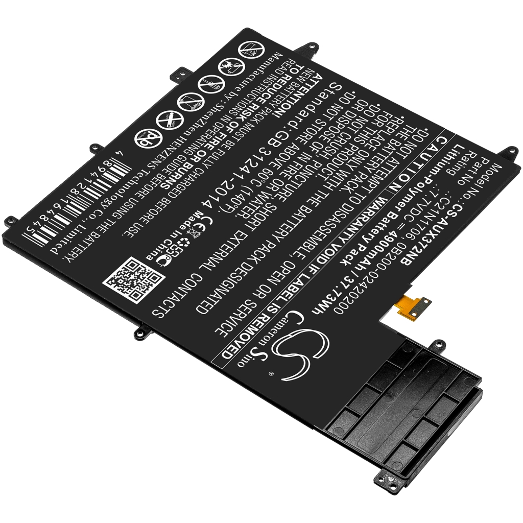 Sostituzione della batteria compatibile per Asus 0B200-02420200,C21N1706