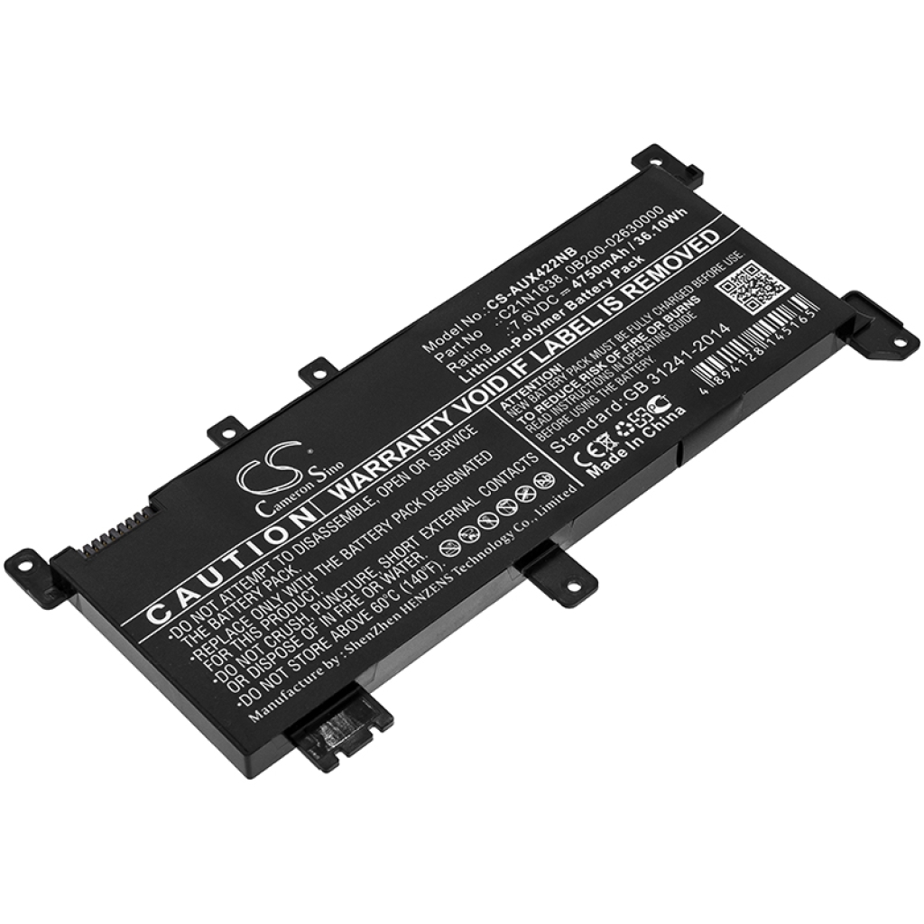 Sostituzione della batteria compatibile per Asus 0B200-02630000,C21N1638