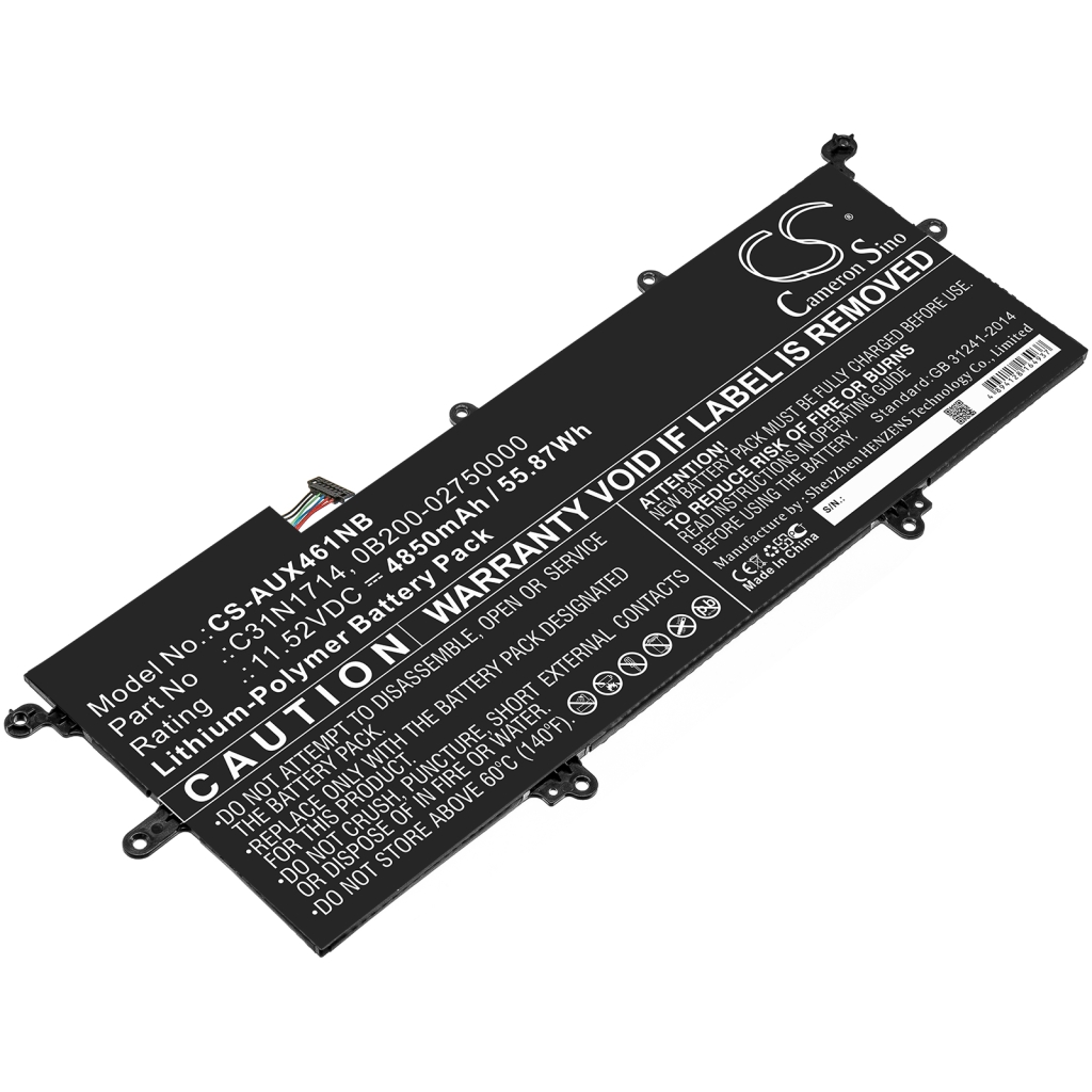 Sostituzione della batteria compatibile per Asus 0B200-02750000,C31N1714