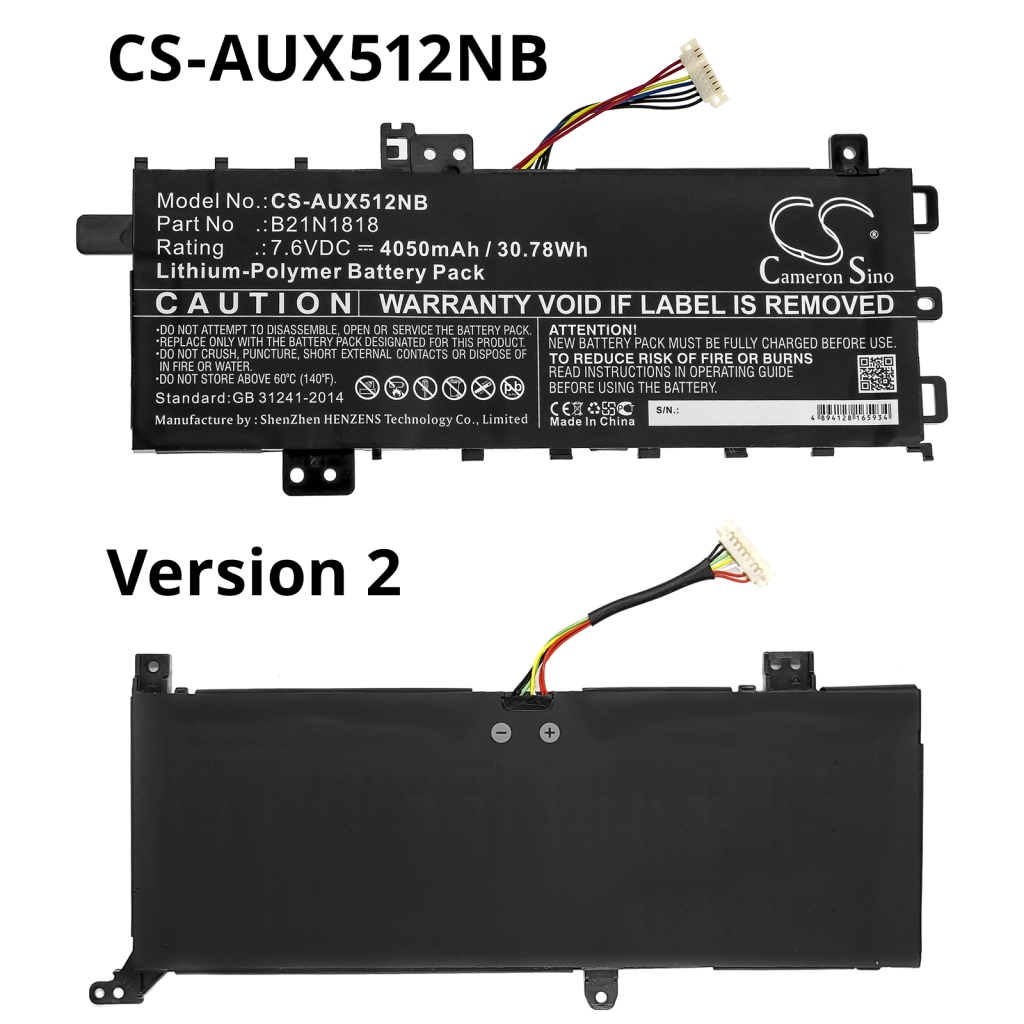 Batteria notebook Asus CS-AUX512NB