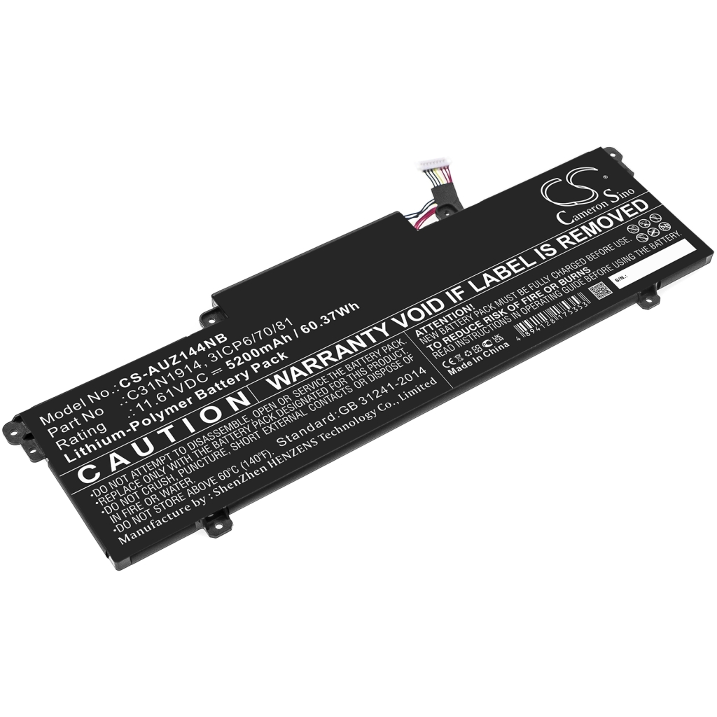 Battery Replaces C31N1914