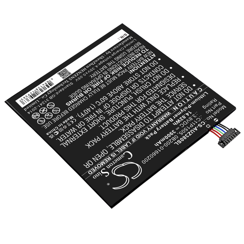 Batterie Sostituisce 0B200-01660200