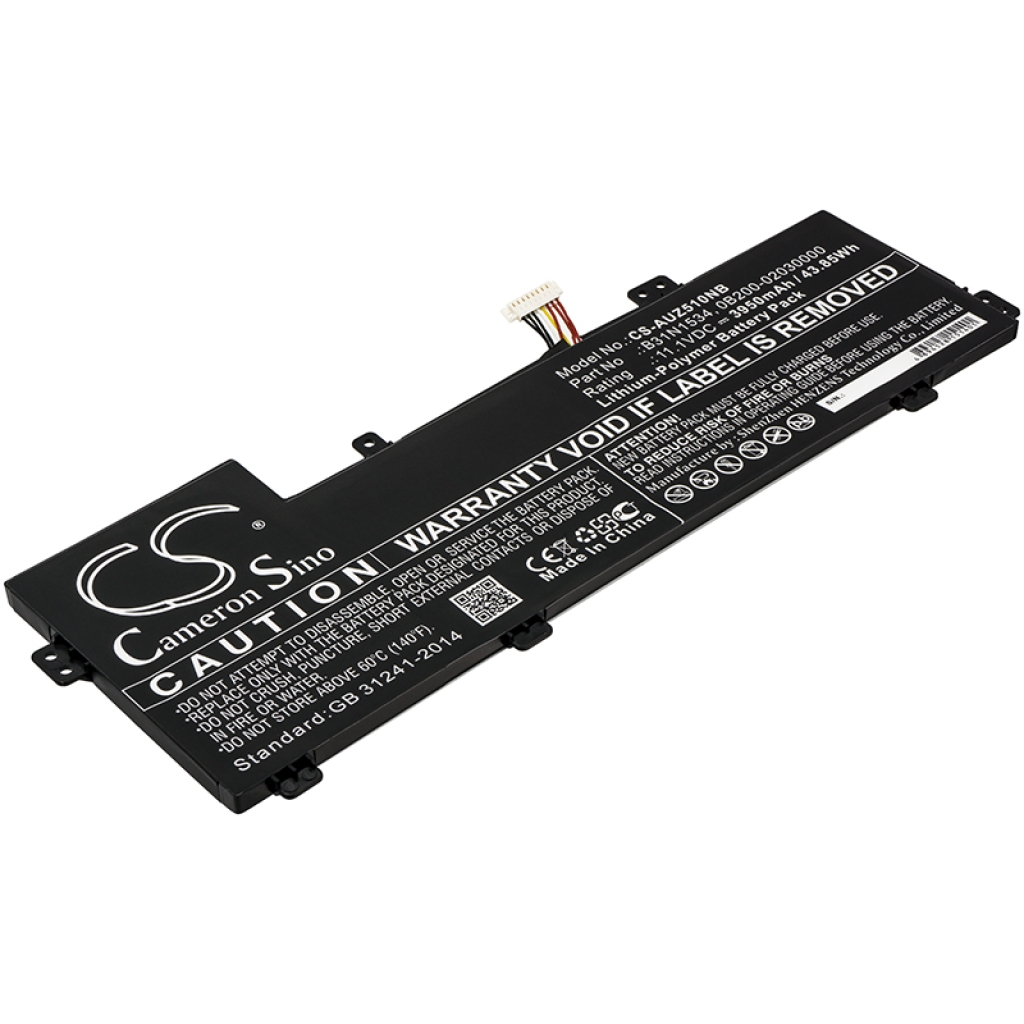 Sostituzione della batteria compatibile per Asus 0B200-02030000,B31N1534