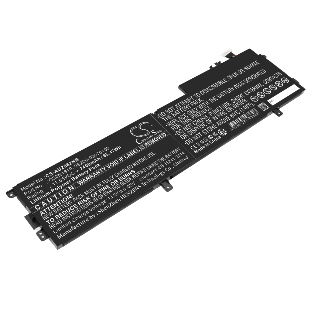 Sostituzione della batteria compatibile per Asus 0B200-03070100,C32N1810