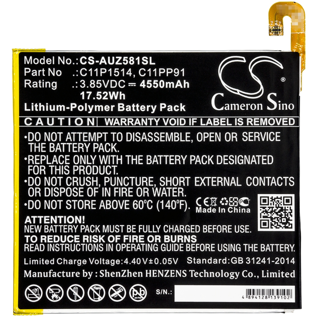 Batterie Sostituisce 0B200-01970000