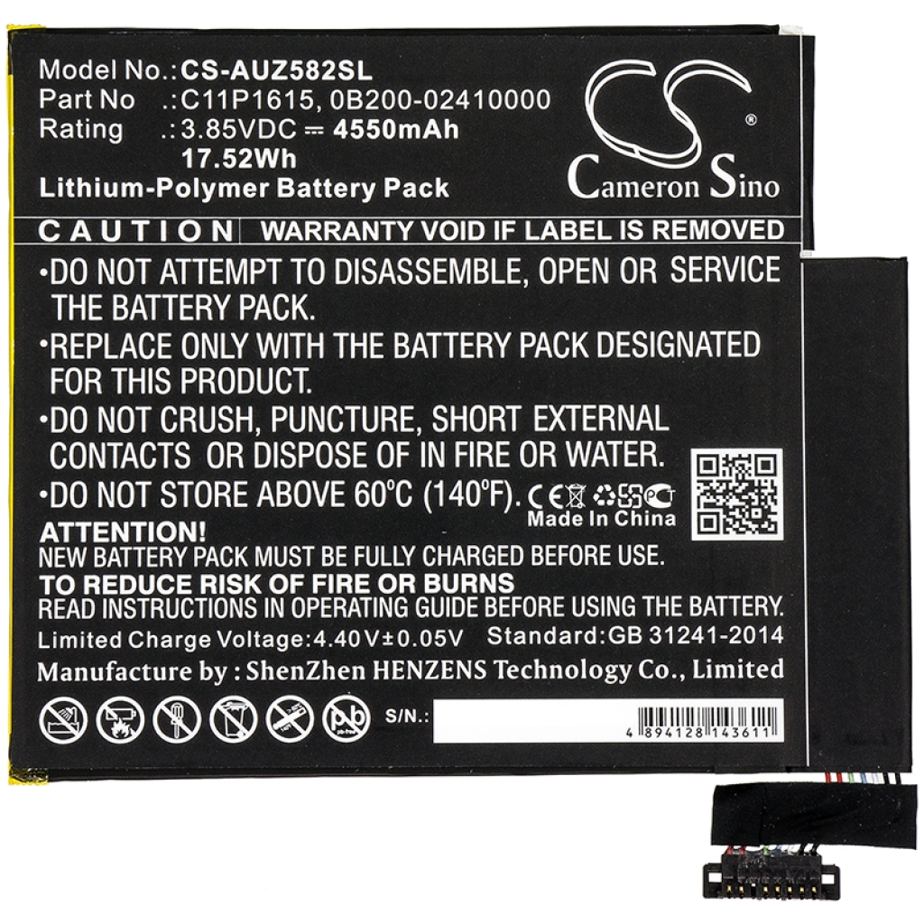 Batterie Sostituisce C11P1615