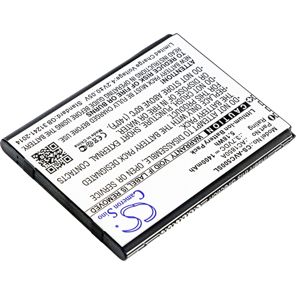 Sostituzione della batteria compatibile per Archos AC1850A