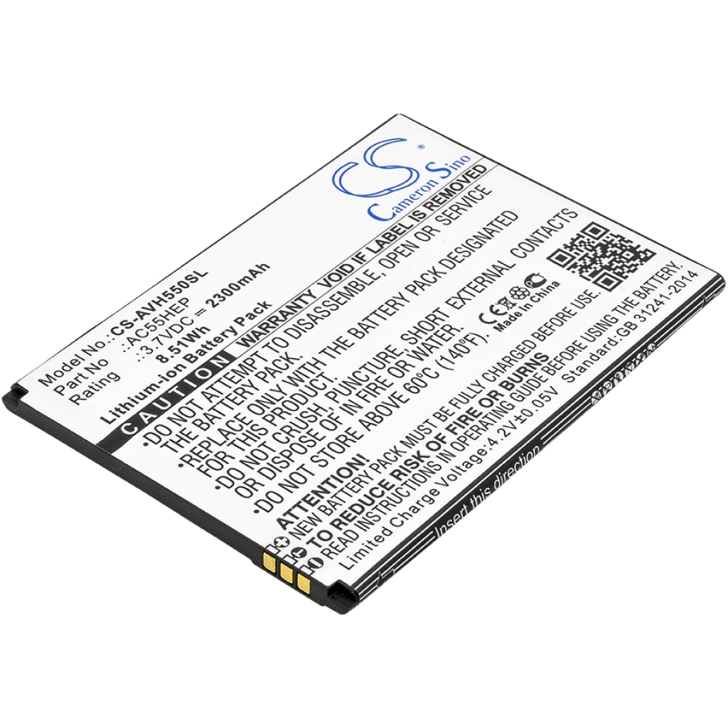 Batteria del telefono cellulare Archos CS-AVH550SL