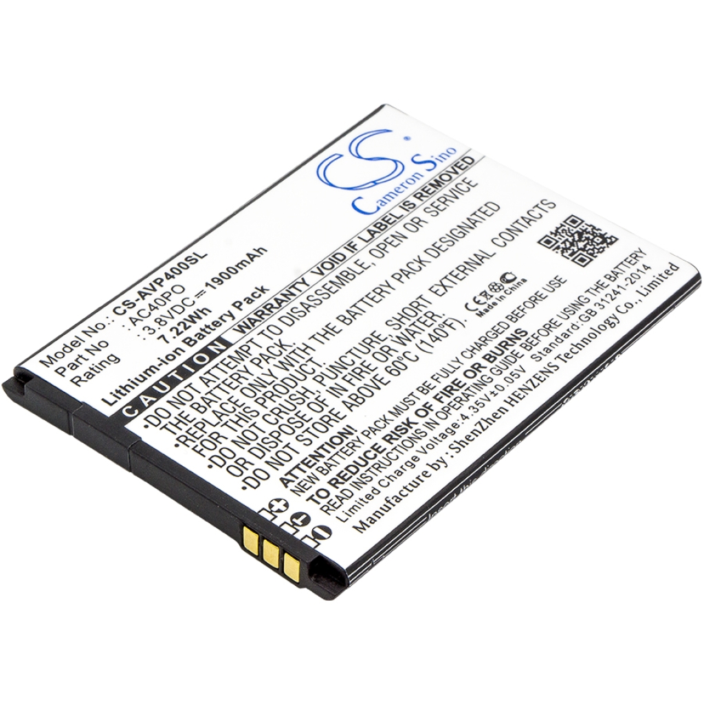 Batteria del telefono cellulare Archos CS-AVP400SL