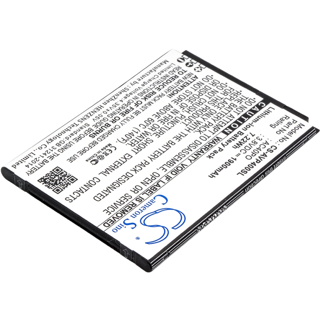 Sostituzione della batteria compatibile per Archos AC40PO,BS975