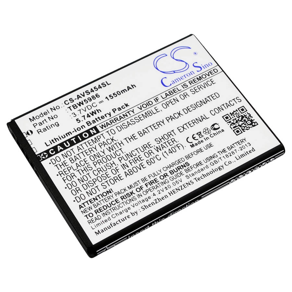 Batteria del telefono cellulare Archos CS-AVS454SL