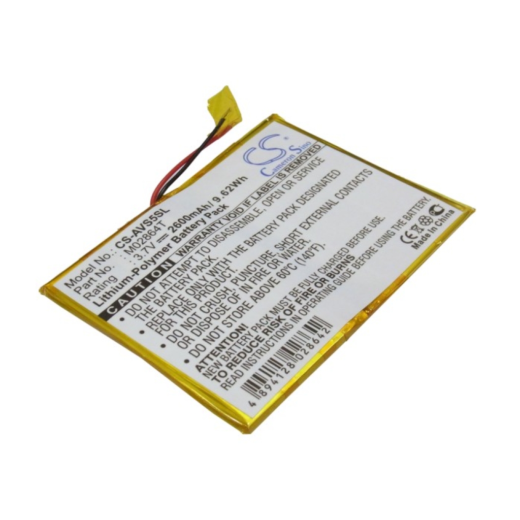 Sostituzione della batteria compatibile per Archos M02864T