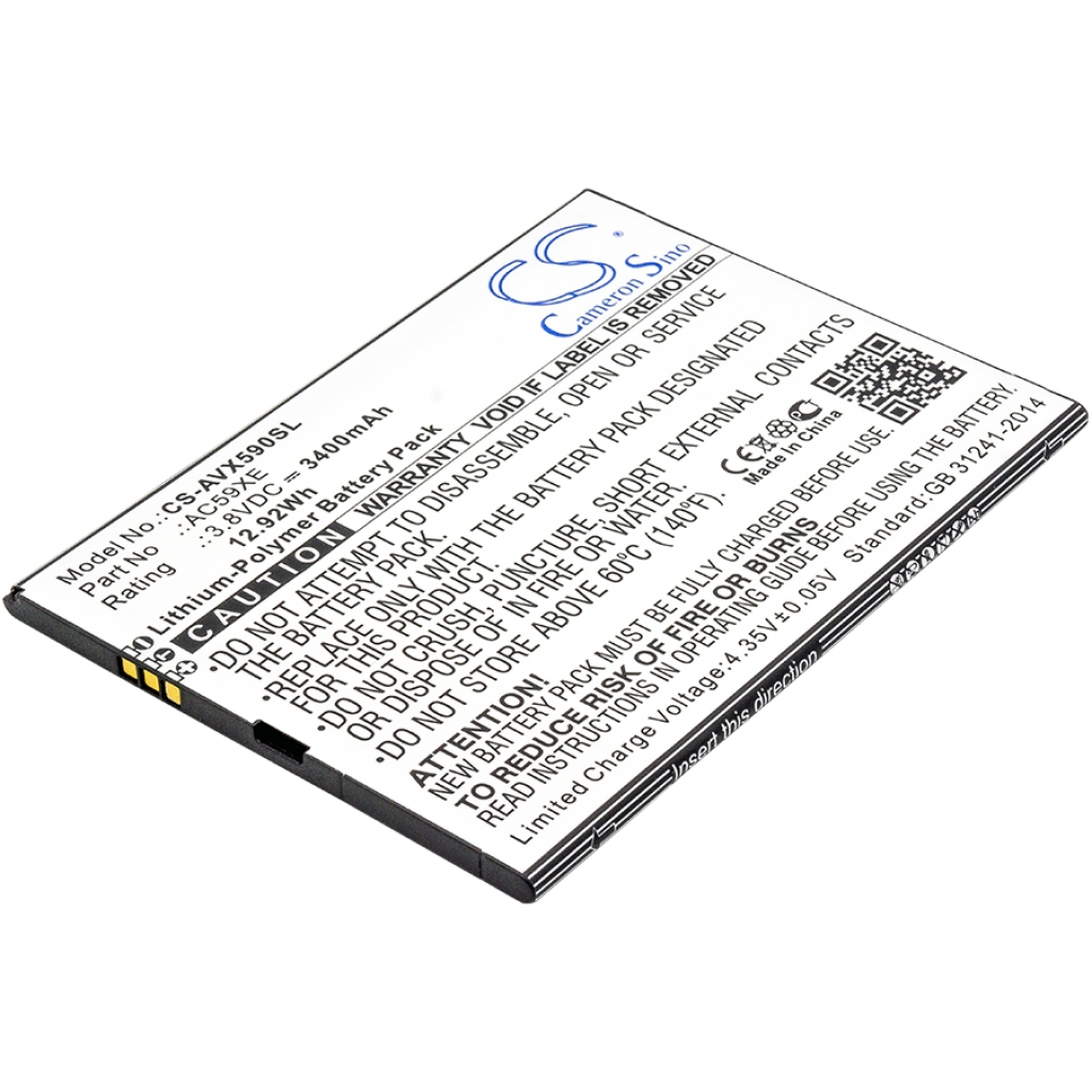 Batteria del telefono cellulare Archos CS-AVX590SL