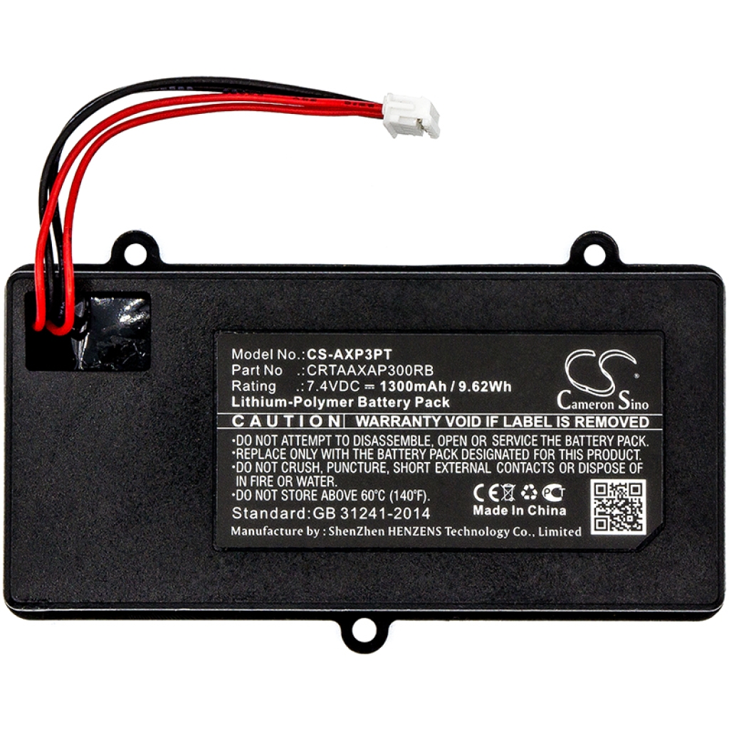 Batterie Sostituisce CRTAAXAP300RB