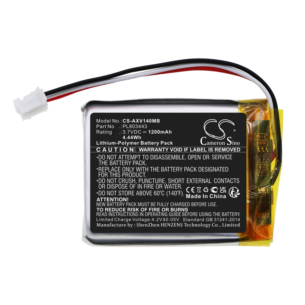 Batteria del telefono cellulare Axvue CS-AXV140MB