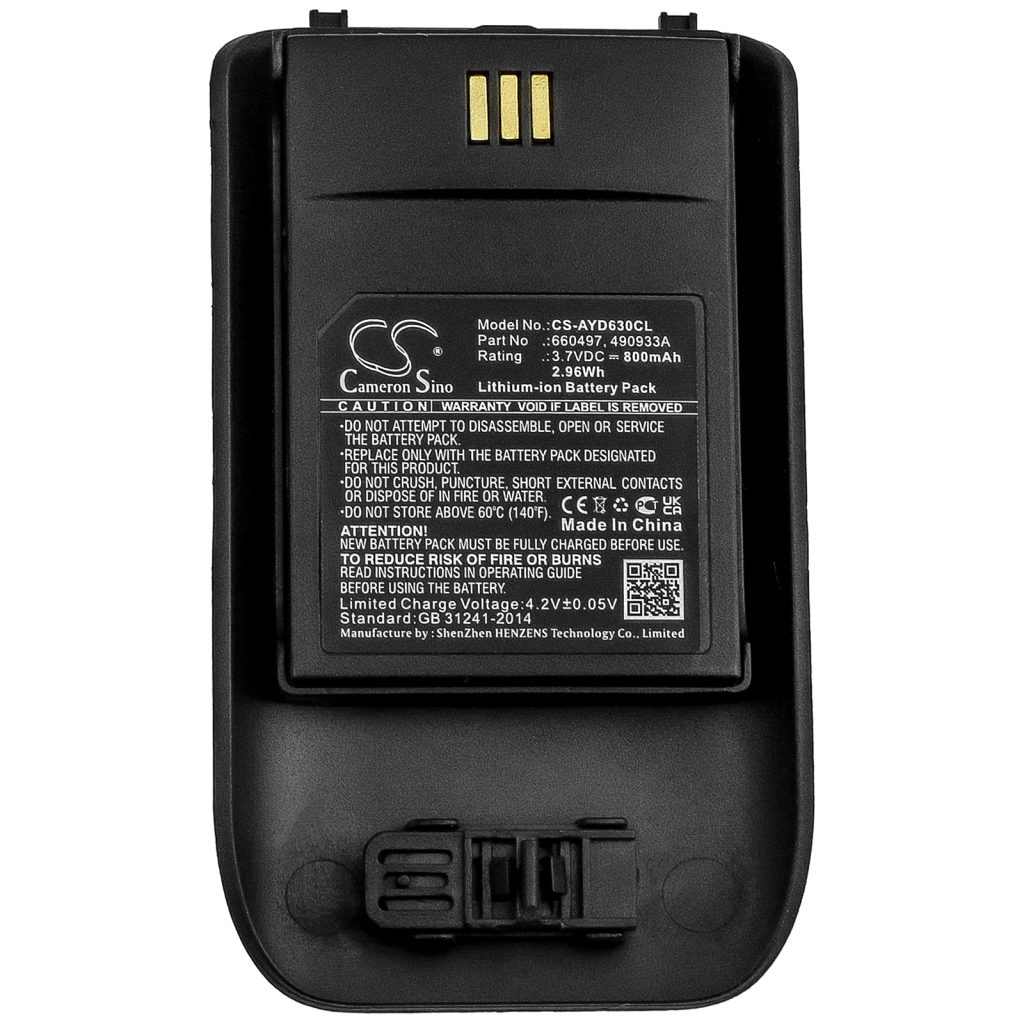 Batteria Telefono Cordless Ascom D63 Messenger Lite