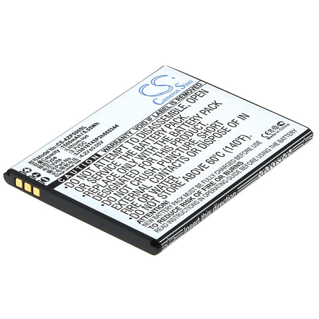 Batteria del telefono cellulare ZTE T320 (CS-AZP500SL)