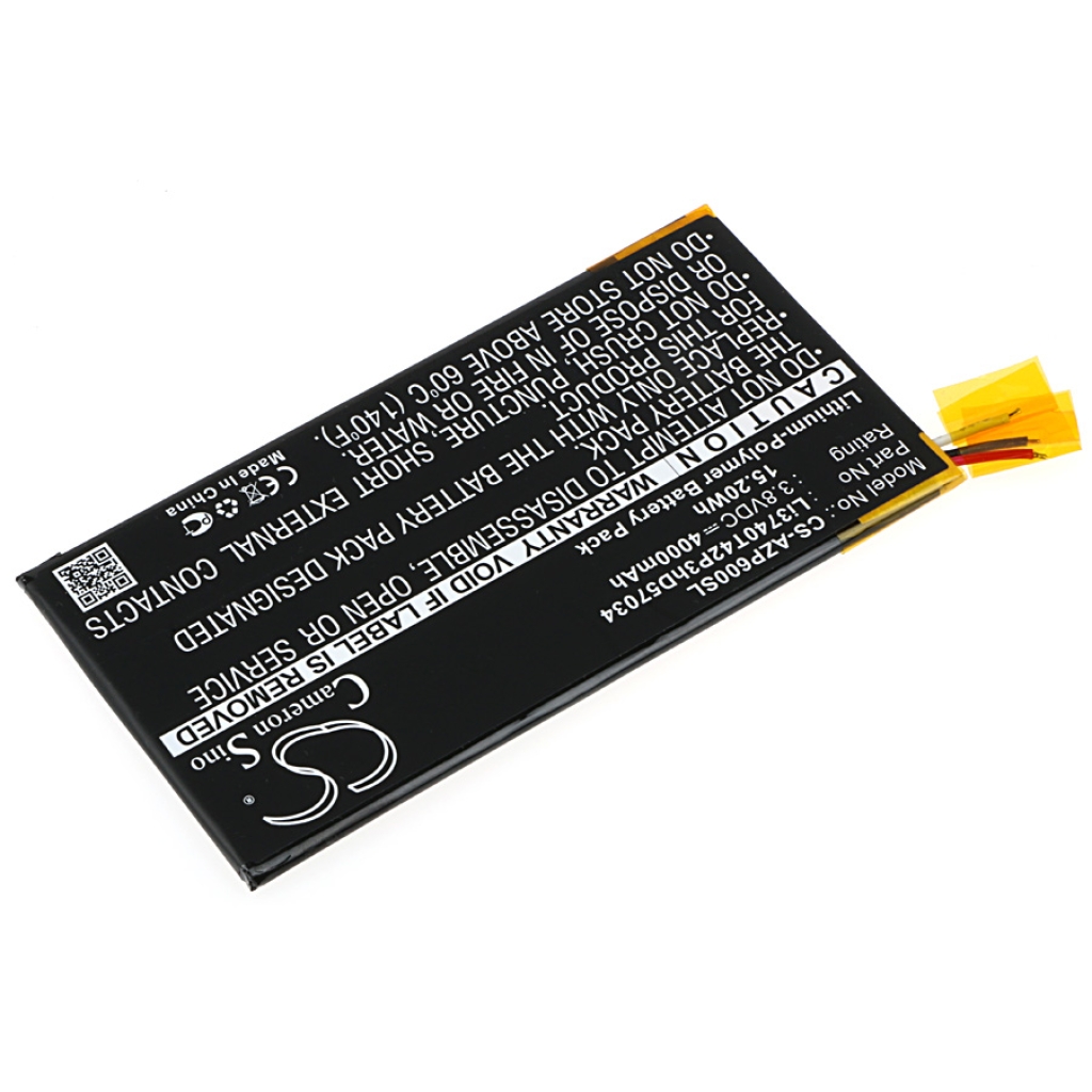 Batteria del telefono cellulare Amazing P6 (CS-AZP600SL)