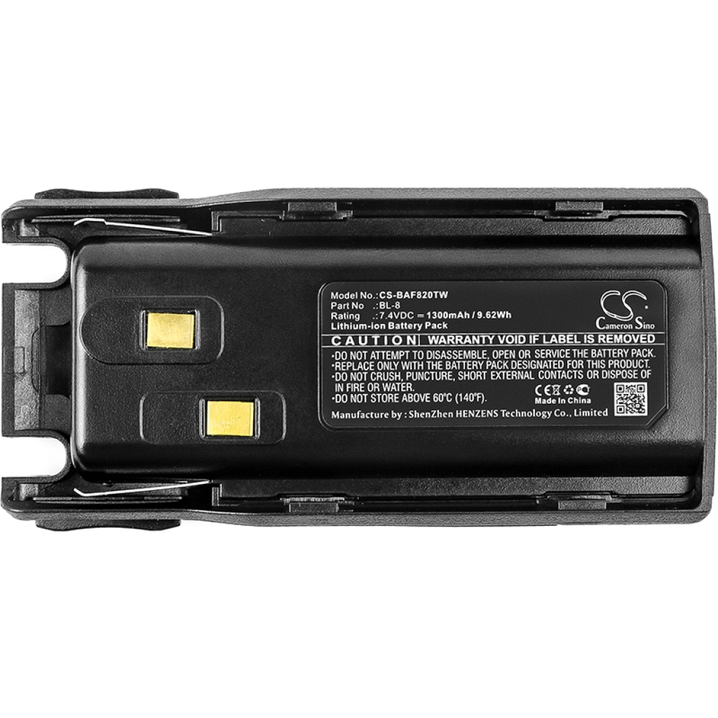 Batteria radio bidirezionale Baofeng UV-82C