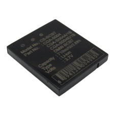 Sostituzione della batteria compatibile per Panasonic CGA-S004,CGA-S004A,CGA-S004A/1B,CGA-S004E/1B,DMW-BCB7