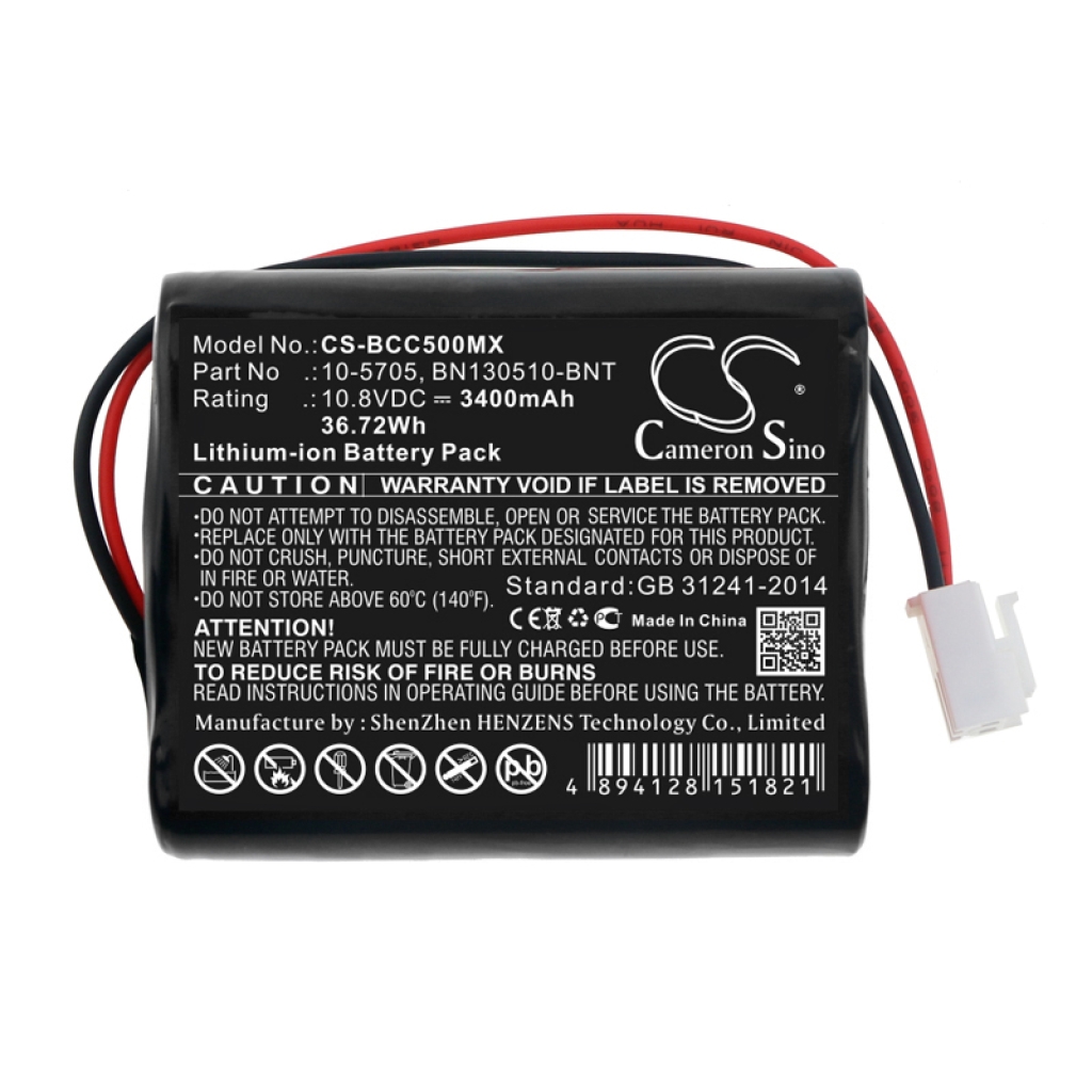 Batterie Sostituisce ICR18650 22F-031PPTC