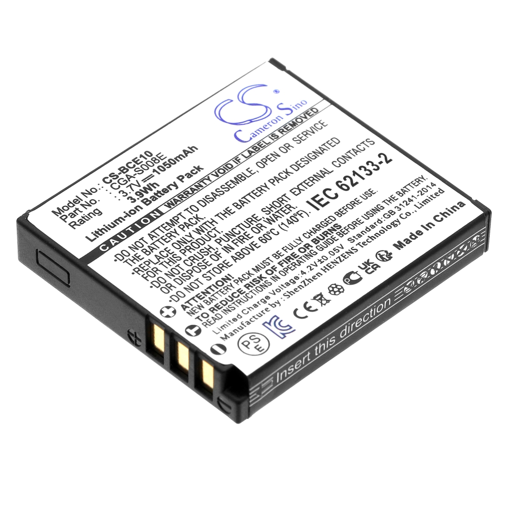 Batterie Sostituisce DMW-BCE10E