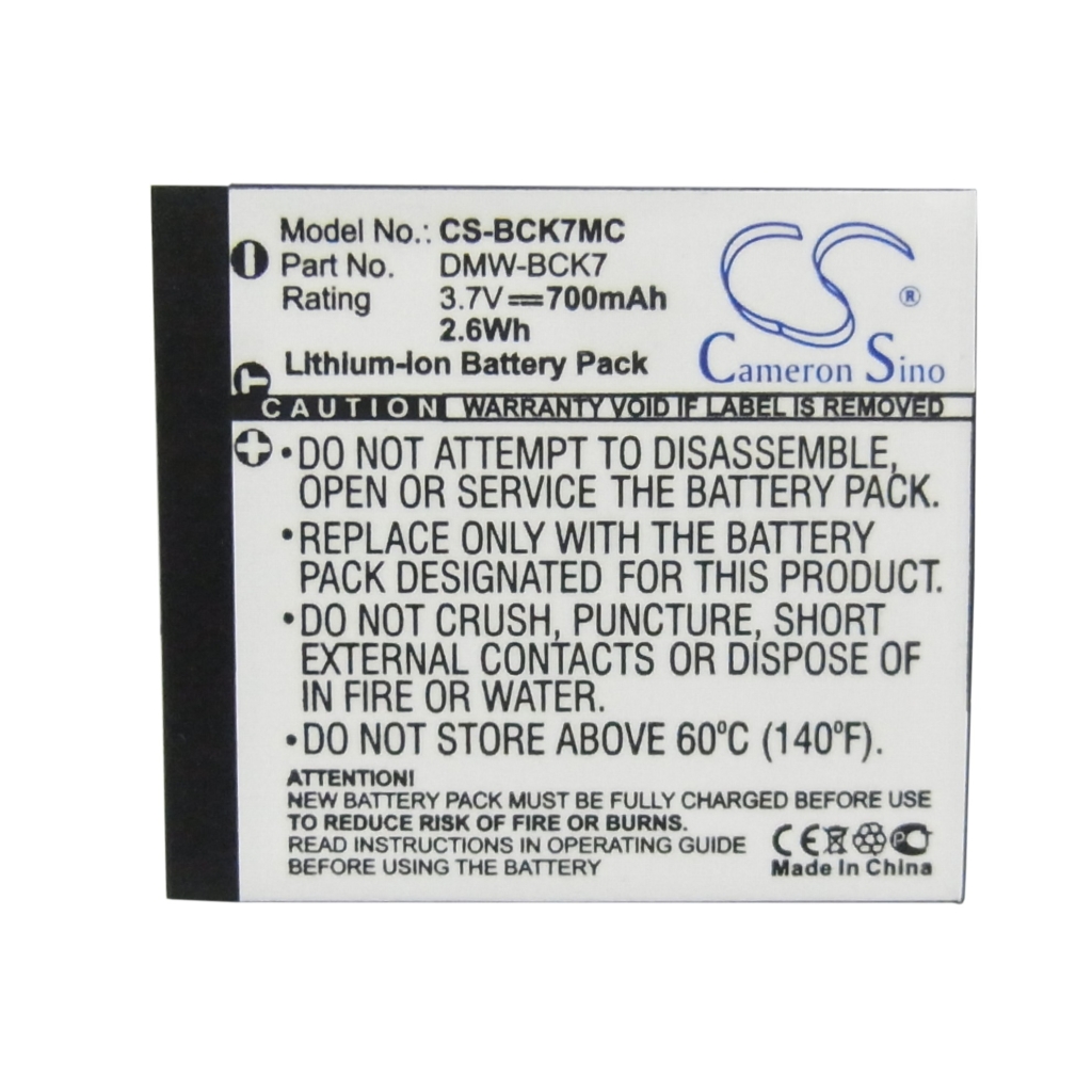 Batteria della fotocamera Panasonic CS-BCK7MC