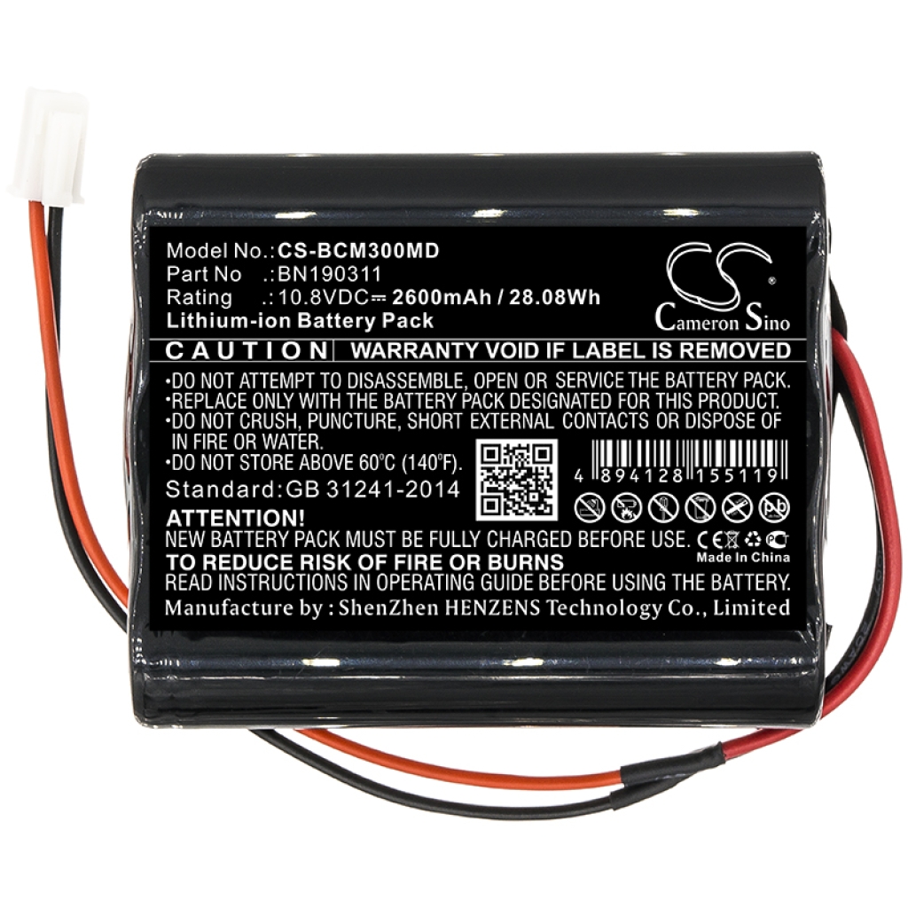 Sostituzione della batteria compatibile per Bionet BN190311