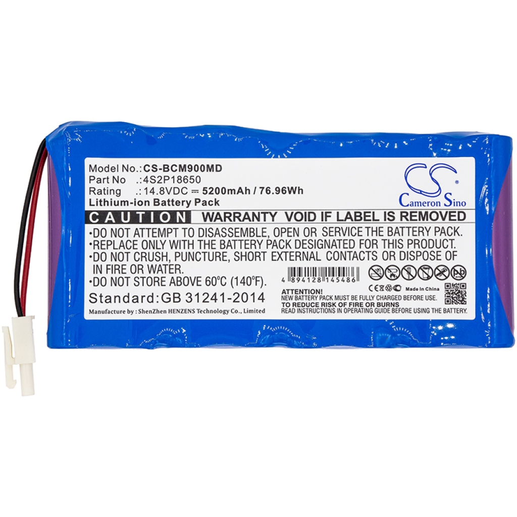 Battery Replaces 4S2P18650