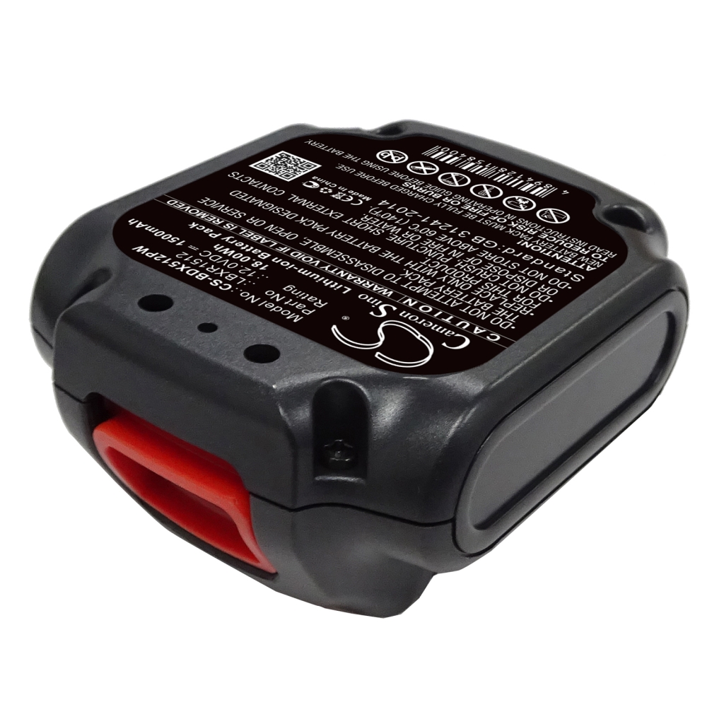 Battery industrial Black & decker CS-BDX512PW