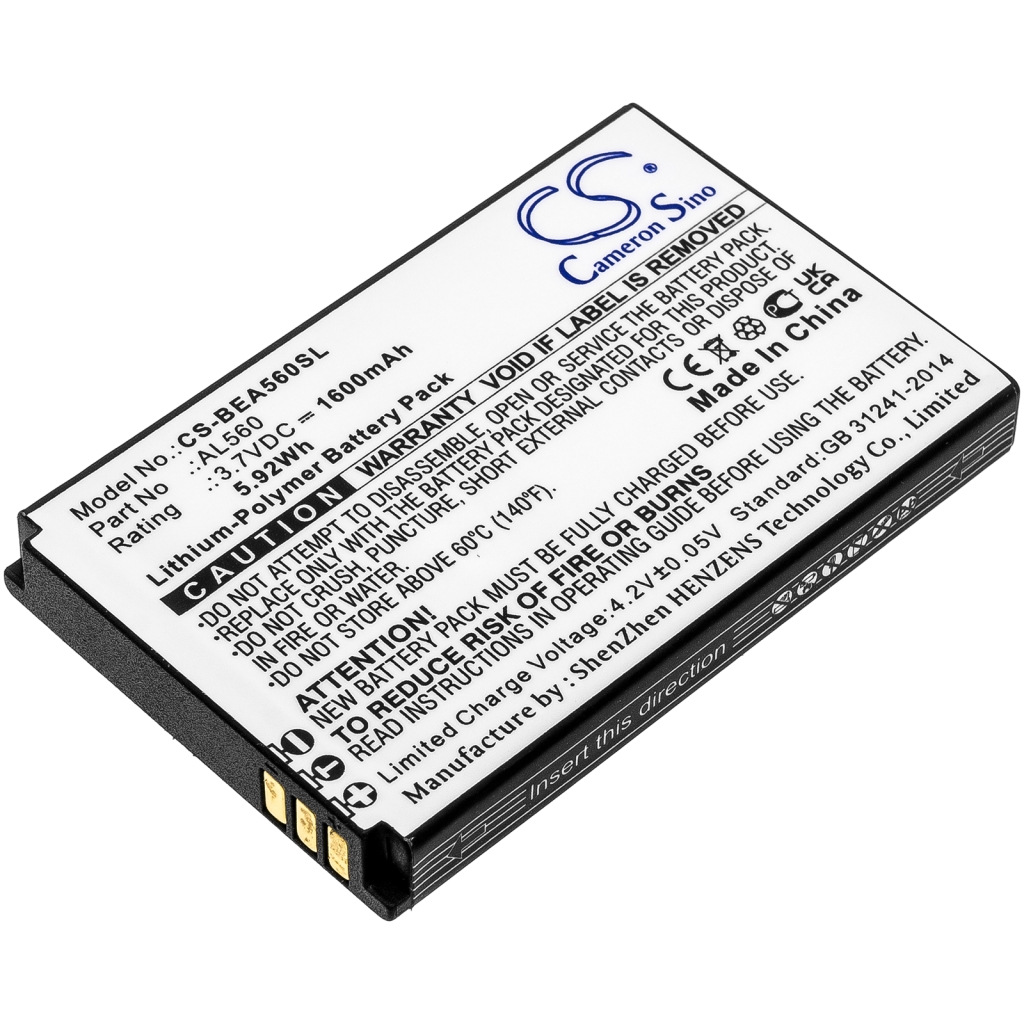 Batteria del telefono cellulare Bea-fon AL560 (CS-BEA560SL)