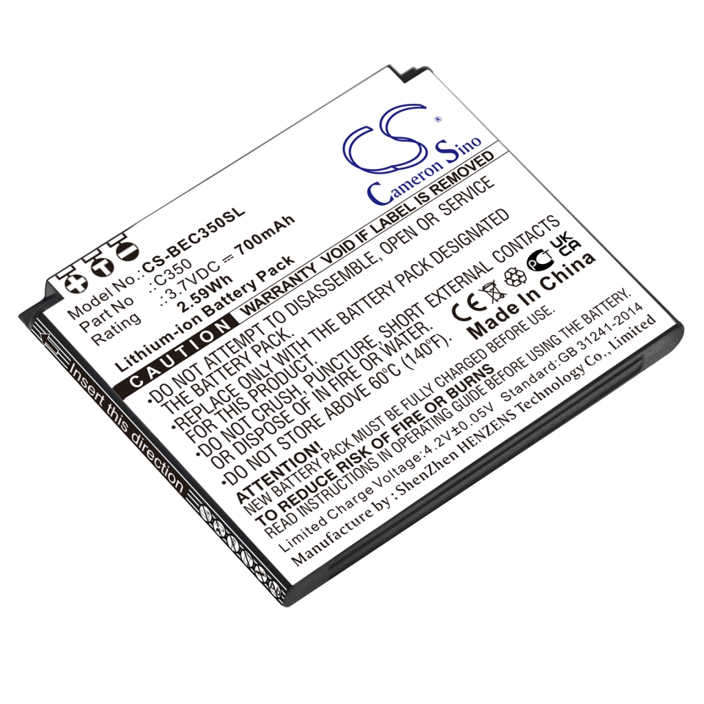 Batteria del telefono cellulare Bea-fon C350 (CS-BEC350SL)